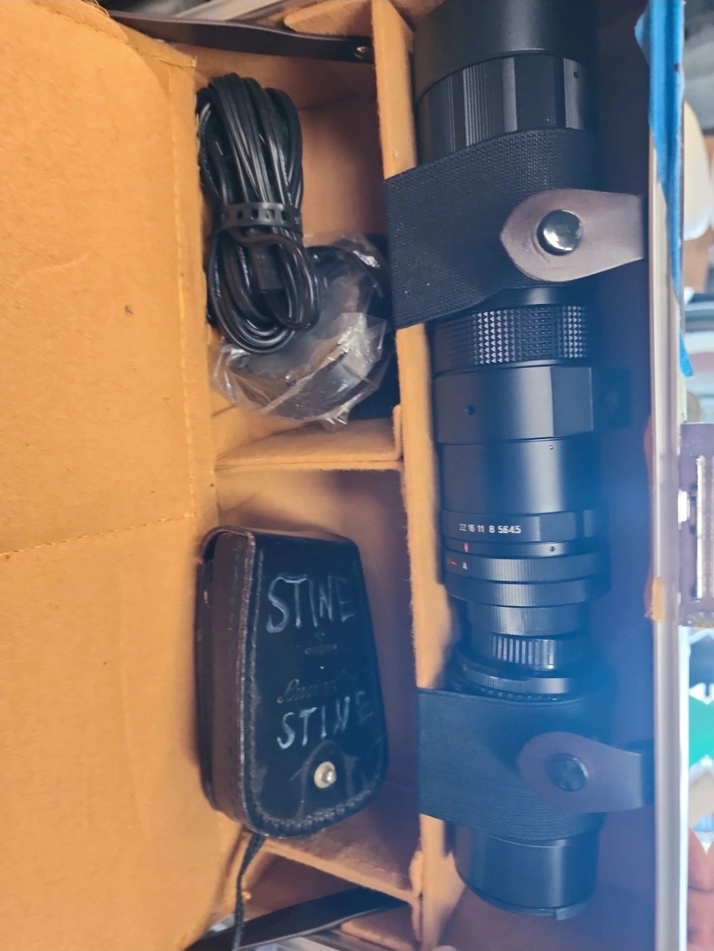 Vintage Sears TLS 35mm Camera With Auto Sears 55mm 1:1.7 Lens And Bunch Other.
